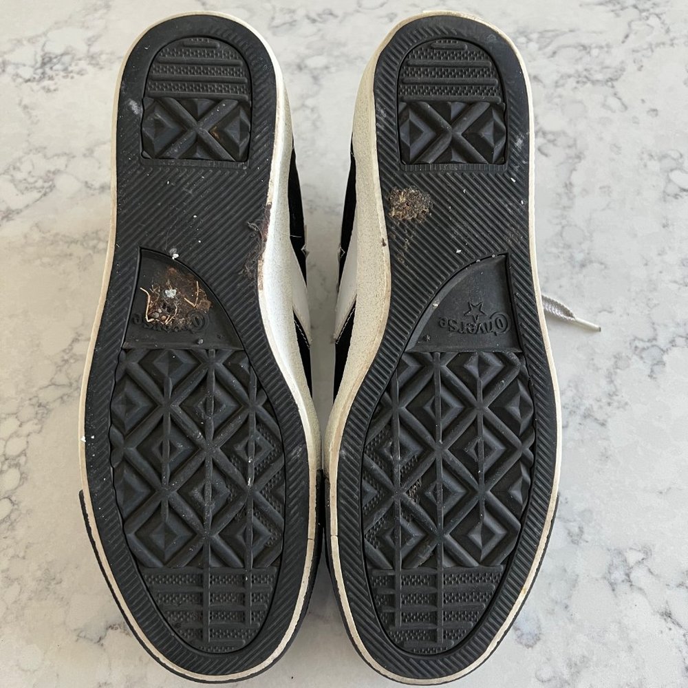 CONVERSE Attache Hi Mens Shoes Black White - Size 11 CLEAN - Picture 7 of 7